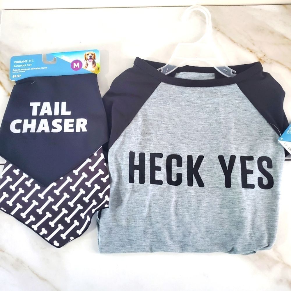 Dog Outfit and Bandana Set